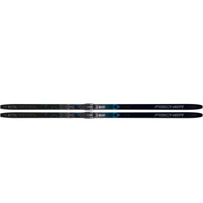 FISCHER Twin Skin Cruiser EF Adult Durable Stable Balanced Sport Lightweight Nordic Fitness Cruising Skis Without Bindings, L