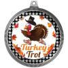 2.75" Turkey Trot Medal Awards, Silver Vega Turkey Trot Team Trophy Awards Includes Free Neck Ribbon 20 Pack Prime view 2