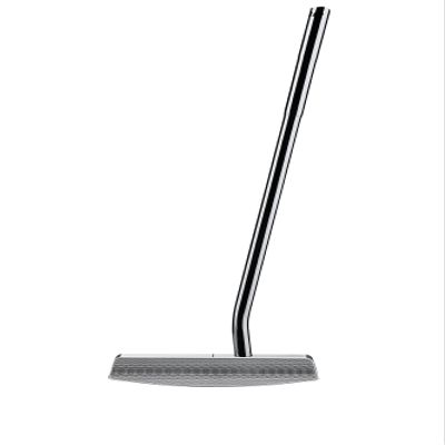 Bell N-360 No-Offset Single Bend CNC Milled Upright Lie Toe Balance Golf Putter (75 Degree Lie) + Tacki-Mac Black Jumbo Grip | Made in USA (Right, 32)