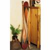 BLACK FOREST DECOR Antique Style Canoe Paddle with Bear Claw Detail  Rustic Cabin Decor  52" H view 1
