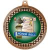2.75" Honor Roll Medal Awards, Bronze Vega Honor Roll Team Trophy Awards Includes Free Neck Ribbon 50 Pack Prime view 2