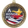 2.75" A Honor Roll Medal Awards, Gold Vega A Honor Roll Team Trophy Awards Includes Free Neck Ribbon 50 Pack Prime view 2