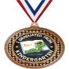 2.75" Kindergarten Graduation Medal Awards, Bronze Vega Kindergarten Graduation Team Trophy Awards Includes Free Neck Ribbon 50 Pack Prime view 1
