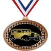 2.75" Antique Car Medal Awards, Bronze Vega Antique Car Team Trophy Awards Includes Free Neck Ribbon 50 Pack Prime view 1