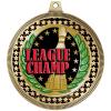 2.75" Bowling League Champ Medal Awards, Gold Vega Bowling League Champ Team Trophy Awards Includes Free Neck Ribbon 50 Pack Prime view 2