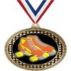 2.75" Roller Skate Award Medals, Gold Vega Roller Skate Team Trophy Awards Includes Free Neck Ribbon 50 Pack view 1