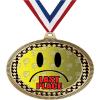 2.75" Funny Last Place Medal Awards, Gold Vega Funny Last Place Team Trophy Awards Includes Free Neck Ribbon 100 Pack Prime view 1
