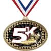 2.75" 5K Medal Awards, Gold Vega 5K Team Trophy Awards Includes Free Neck Ribbon 50 Pack Prime view 1