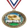 2.75" Football Titan Series Medal Awards, Gold Vega Football Titan Series Team Trophy Awards Includes Free Neck Ribbon 50 Pack Prime view 1
