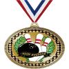 2.75" Bowling High Average Medal Awards, Gold Vega Bowling High Average Team Trophy Awards Includes Free Neck Ribbon 50 Pack Prime view 1