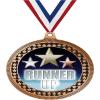 2.75" Runner Up Medal Awards, Bronze Vega Runner Up Team Trophy Awards Includes Free Neck Ribbon 50 Pack Prime view 1