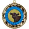 2.75" Angus Steer Medal Awards, Gold Vega Angus Steer Team Trophy Awards Includes Free Neck Ribbon 10 Pack Prime view 2
