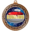 2.75" Curling Medal Awards, Bronze Vega Curling Team Trophy Awards Includes Free Neck Ribbon 50 Pack Prime view 2