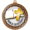 2.75" Bible Quizzing Medal Awards, Bronze Vega Bible Quizzing Team Trophy Awards Includes Free Neck Ribbon 50 Pack Prime view 2