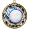 2.75" Volleyball Glitz Award Medals, Gold Vega Volleyball Glitz Team Trophy Awards Includes Free Neck Ribbon 100 Pack view 2