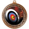 2.75" Archery Board Medal Awards, Bronze Vega Archery Board Team Trophy Awards Includes Free Neck Ribbon 50 Pack Prime view 2