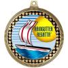2.75" Raingutter Regatta Medal Awards, Gold Vega Raingutter Regatta Team Trophy Awards Includes Free Neck Ribbon 50 Pack Prime view 2