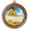 2.75" Sandcastle Building Award Medals, Bronze Vega Sandcastle Building Team Trophy Awards Includes Free Neck Ribbon 50 Pack view 2
