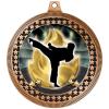 2.75" Martial Arts Titan Series Medal Awards, Bronze Vega Martial Arts Titan Series Team Trophy Awards Includes Free Neck Ribbon 50 Pack Prime view 2