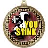 2.75" Funny You Stink Medal Awards, Gold Vega Funny You Stink Team Trophy Awards Includes Free Neck Ribbon 50 Pack Prime view 2
