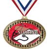 2.75" Nursing Award Medals, Gold Vega Nursing Team Trophy Awards Includes Free Neck Ribbon 100 Pack view 1