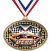 2.75" Derby Award Medals, Gold Vega Derby Team Trophy Awards Includes Free Neck Ribbon 50 Pack view 1