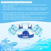 Chriffer Kids Swim Vest Life Jacket for 30-55 Pounds Boys and Girls, Toddler Floaties with Shoulder Harness Arm Wings for 2,3,4,5,6,7 Years Old Baby view 3