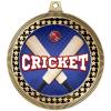 2.75" Cricket Bats & Ball Award Medals, Gold Vega Cricket Bats & Ball Team Trophy Awards Includes Free Neck Ribbon 50 Pack view 2
