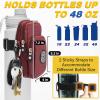 Bottle Pouch Gym Water Caddy with Phone Holder, Water Bottle Sleeve Bag with Pocket for Cards, Keys, Wallet, Gym Bottle Accessories for Men Women view 4