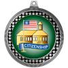 2.75" Citizenship Award Medals, Silver Vega Citizenship Team Trophy Awards Includes Free Neck Ribbon 20 Pack view 2