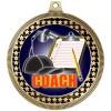 2.75" Coach Award Medals, Gold Vega Coach Team Trophy Awards Includes Free Neck Ribbon 100 Pack view 2