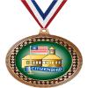 2.75" Citizenship Award Medals, Bronze Vega Citizenship Team Trophy Awards Includes Free Neck Ribbon 50 Pack view 1