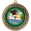 2.75" Graduation Award Medals, Gold Vega Graduation Team Trophy Awards Includes Free Neck Ribbon 50 Pack view 2