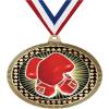 2.75" Boxing Award Medals, Gold Vega Boxing Team Trophy Awards Includes Free Neck Ribbon 10 Pack view 1