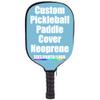 JCETUNO Custom Personalized Pickle Ball Raquette Sleeve, Great Gift for Men, Women, Teens, Seniors, Kids and Adults of All Ages Who Love Pickleball Balls, Sky Blue, W8.26 xL11.6 view 2