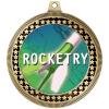 2.75" Rocketry Award Medals, Gold Vega Rocketry Team Trophy Awards Includes Free Neck Ribbon 50 Pack view 2