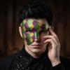 Coddsmz Masquerade Mask Venetian Party Halloween Mask Costumes Mardi Gras Mask St Patricks Day Party Accessory view 2