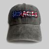 American Flag Hats for Men Fitted Fashion Embroidered Adjuatble Baseball Caps Vintage Distressed Cotton Outdoor Sun Caps view 2