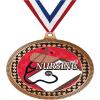 2.75" Nursing Award Medals, Bronze Vega Nursing Team Trophy Awards Includes Free Neck Ribbon 50 Pack view 1