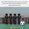 Veemoon 4Pcs Foosball Table Parts Mini Table Football Replacement Men Foosball Player Figure Desktop Soccer Set Football Machine Accessories, Black 4inch view 4