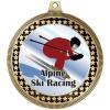 2.75" Alpine Ski Racing Award Medals, Gold Vega Alpine Ski Racing Team Trophy Awards Includes Free Neck Ribbon 10 Pack view 2