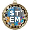 2.75" Stem Award Medals, Gold Vega Stem Team Trophy Awards Includes Free Neck Ribbon 50 Pack view 2