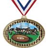 2.75" Rugby Award Medals, Gold Vega Rugby Team Trophy Awards Includes Free Neck Ribbon 50 Pack view 1