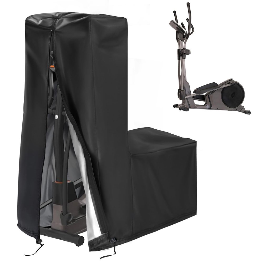 Aidetech Elliptical Exercise Machine Cover Fit for Sunny Health & Fitness, Dust-Proof Covers for Elliptical Machine for Home Use Elliptical Trainer -55''D x 25''W x 65''H