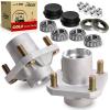 Roykaw Club Car Front Wheel Hub Bearing Assembly with Dust Caps & Bearings for DS Golf Cart Models Replaces OEM # 102357701,1011892,1011889,1011894,11011102,1011153 view 1