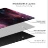 nuveti Printed Travel Yoga Mat-1/16 Inch Thick Non Slip Fitness Workout Mat with Carrying Bag, Foldable Lightweight Suede & Natural Rubber Yoga Mat for Yoga Pilates and Fitness 72" L x 24" W x 1.5mm view 4