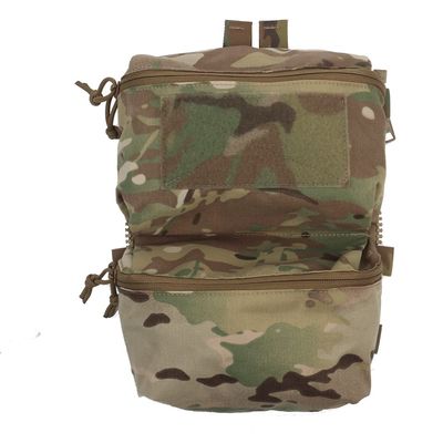 GYDEHUTJ Tactical Adapt Back Panel Assault Backpack Double Pouch for MOLLE Hunting Tactical Airsoft Vest