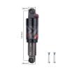 MEROCA Air Pressure Rear Shock Absorber Mountain Bike Folding Bike Scooter Rear Bile 165mm Shock Absorber view 2
