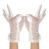 IPENNY Women Sun UV Protection Driving Gloves Summer Short Floral Lace Anti-Skid Screentouch Gloves Elegant Gloves view 4