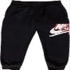 Jordan Boys Youth Classics Jogger Fleece Sweatpants Size M, L, XL (Black, Small) view 1